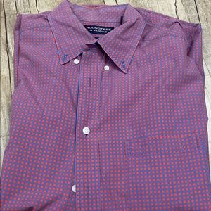 Men’s long sleeve button up shirt